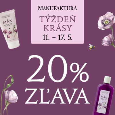 Týždeň krásy s Manufakturou!