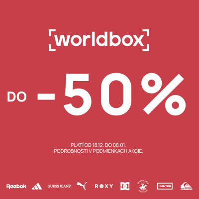 Worldbox zľavy do 50%