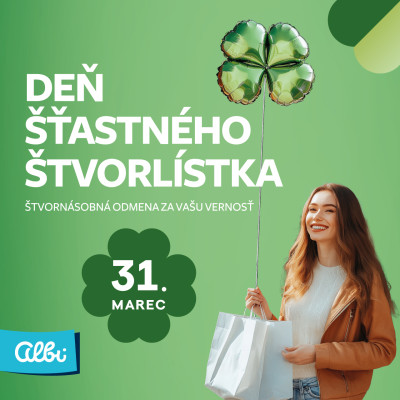 Albi - Deň šťastného štvorlístka 31. 3. 2026