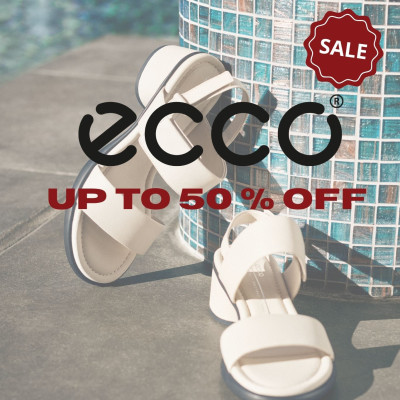 ECCO VÝPREDAJ: ZĽAVA AŽ 50 %