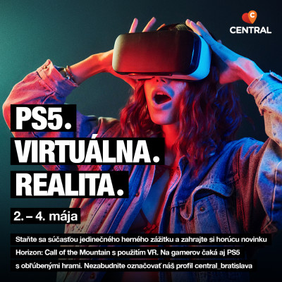 Virtuálna realita a PS5 v CENTRALI