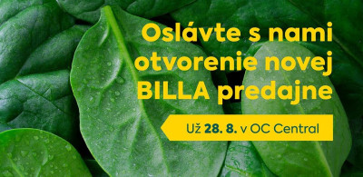 Otvorenie Billa v Centrale