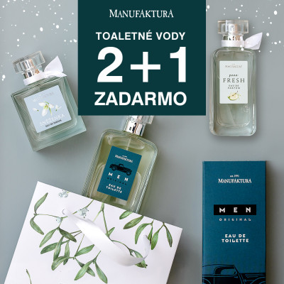 2+1 ZADARMO na parfumové a toaletné vody