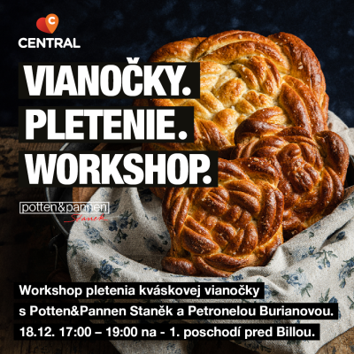 Workshop pletenia vianočky s Potten&Pannen Staněk 